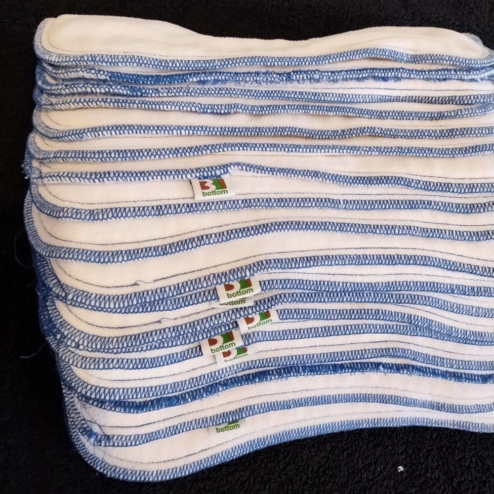 Best Bottoms inserts - fleece and bamboo - size Large